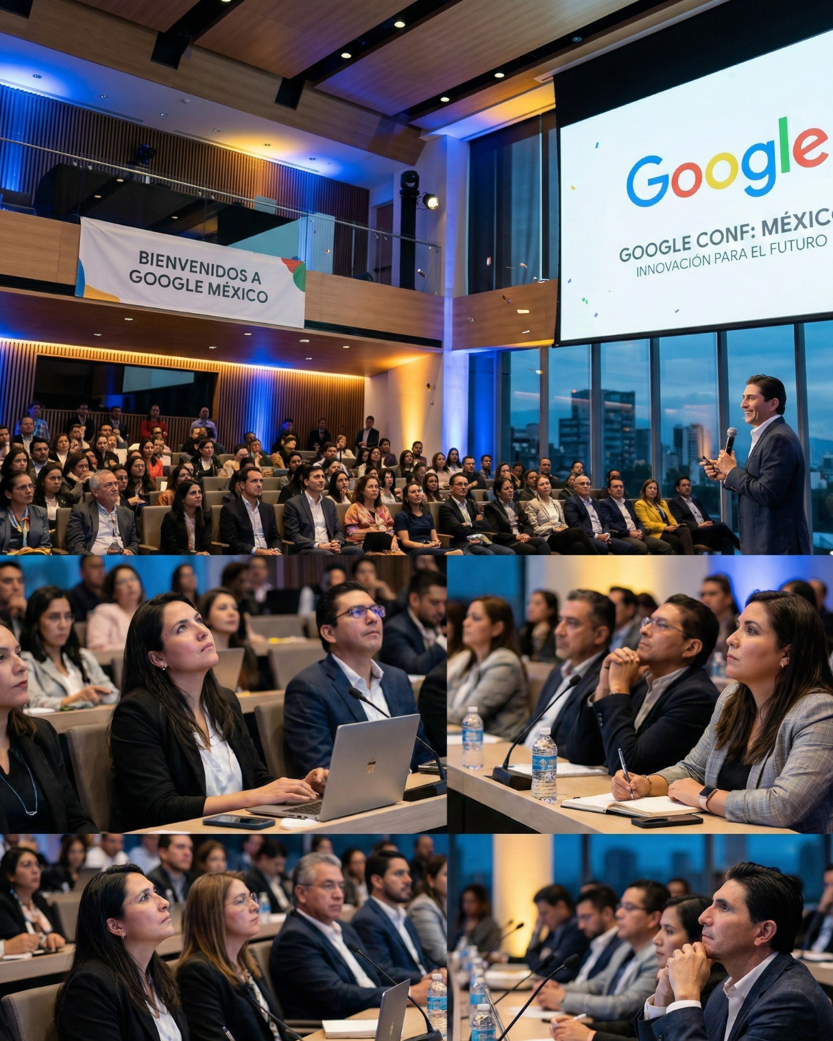 Dr. Jorge Huerta Bleck, conocido como Mr. Monday, dando una conferencia en Google México. Es uno de los mejores conferencistas de Dirección Estrategica.